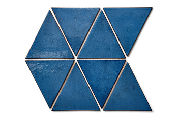 Large Triangles - 23 Sapphire Blue