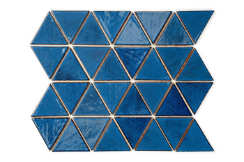 Small Triangles - 23 Sapphire Blue