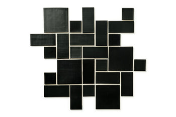 Large Craftsman Squares - 366 Satin Black