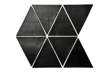 Large Triangles - 366 Satin Black