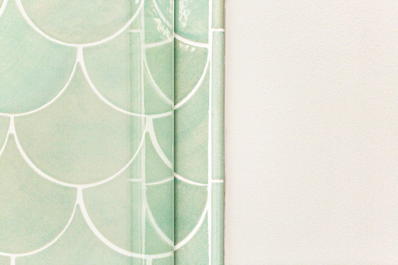 light green tile trim, light green tile trim bathroom, light green pencil liner tile