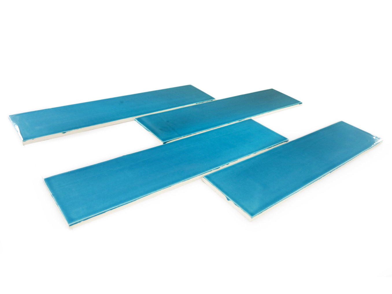 3x12 Subway Tile Caribbean Blue