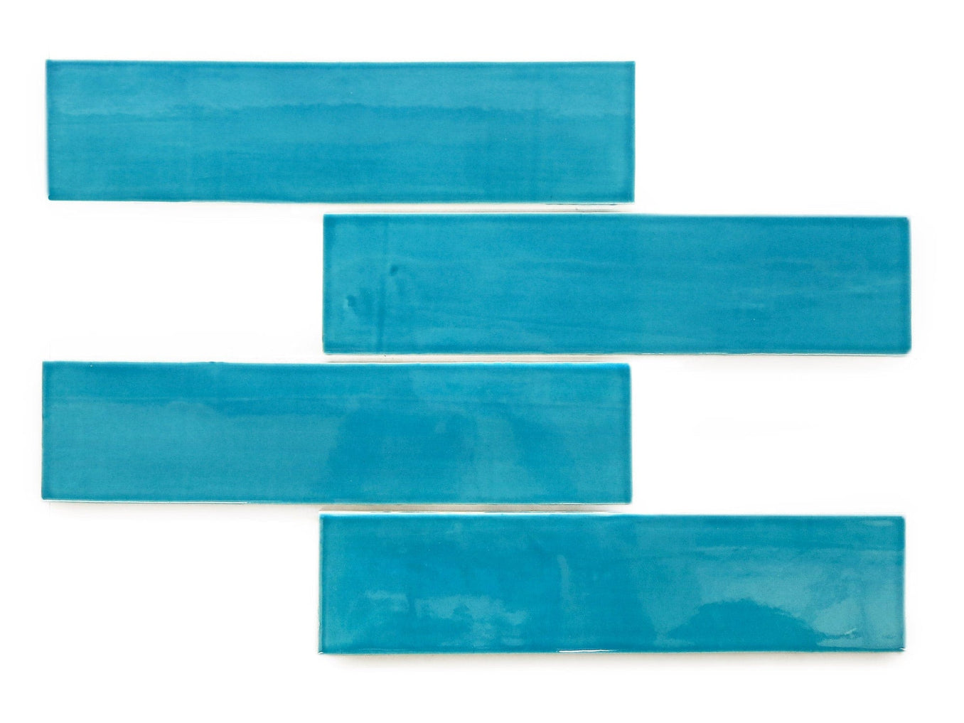 3x12 Subway Tile Caribbean Blue