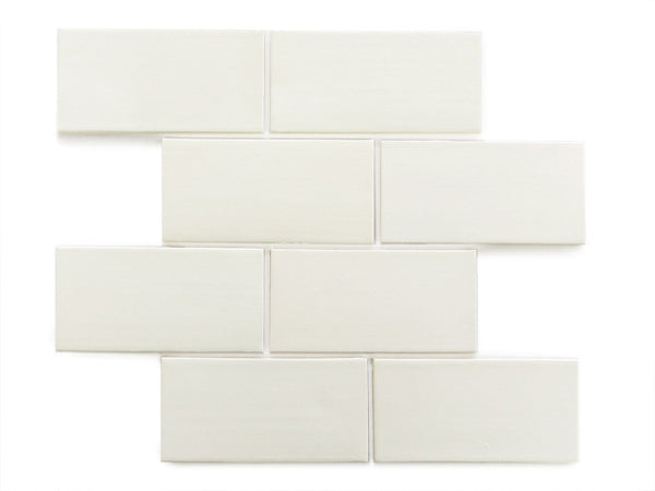3"x6" Subway Tile Marshmallow