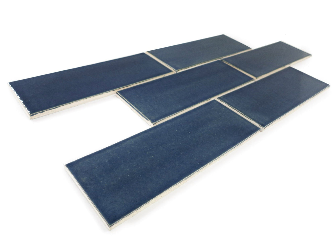 3x8 Subway Tile Denim, dark blue subway tile