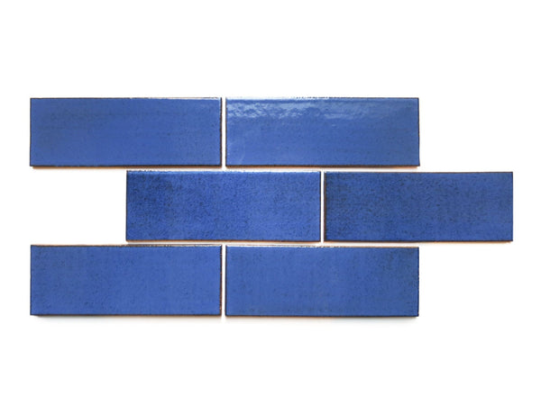 3x8 Subway Tile Sheet 23 Sapphire Blue