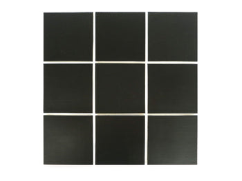 4"x4" Subway Tile - 366 Satin Black