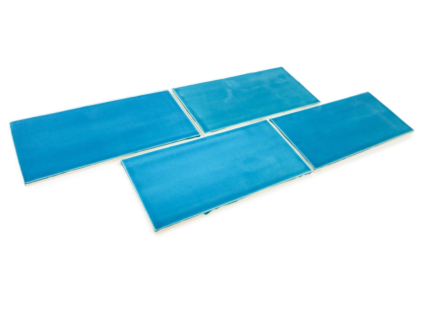 4x8 Subway Tile Caribbean Blue