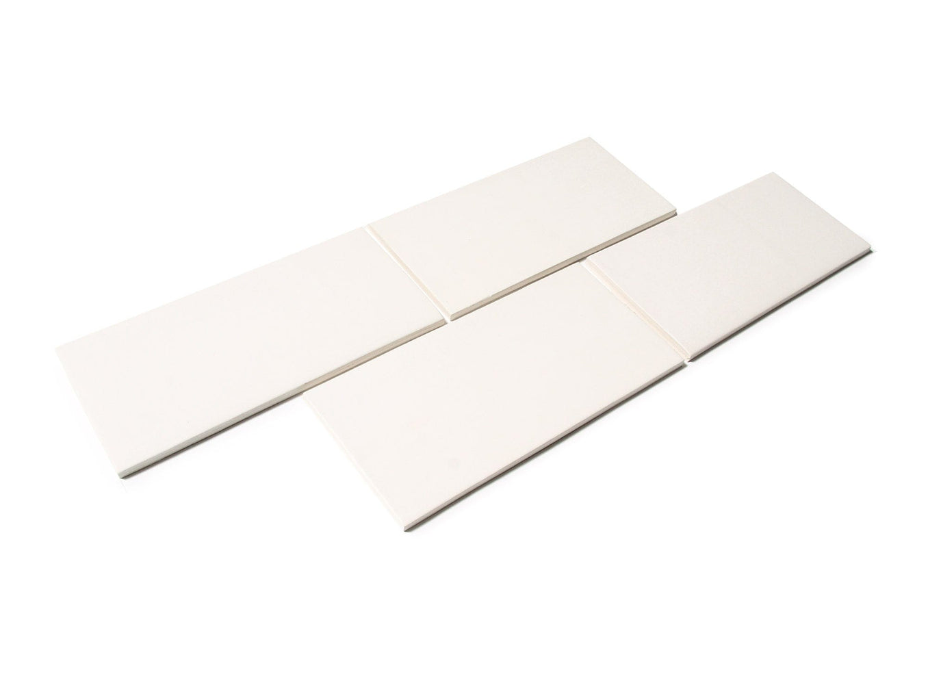 4x8 Subway Tile Marshmallow White