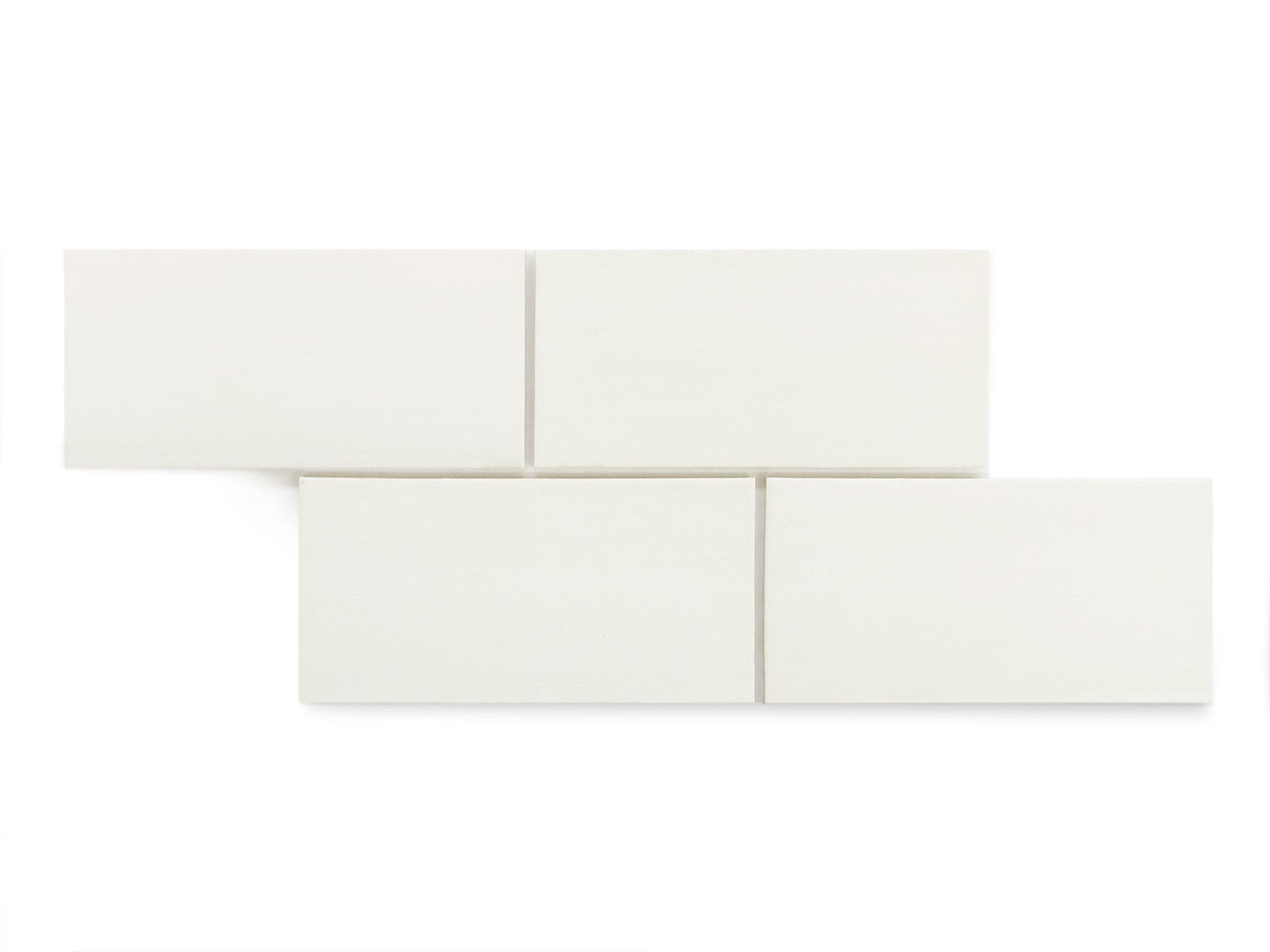 4x8 Subway Tile Marshmallow White