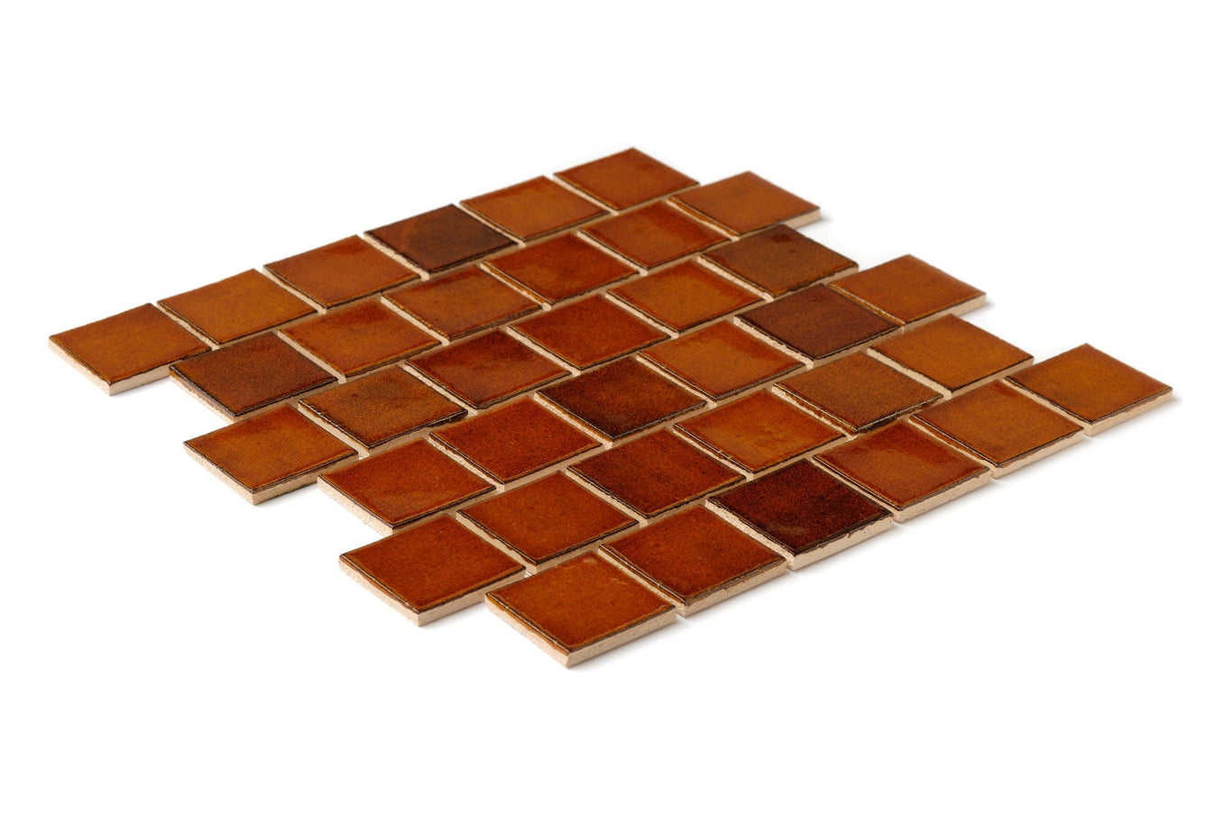 Staggered pattern - Amber