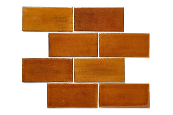 3"x6" Subway Tile - 65W Amber