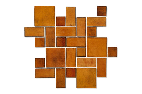 Large Craftsman Squares- Amber