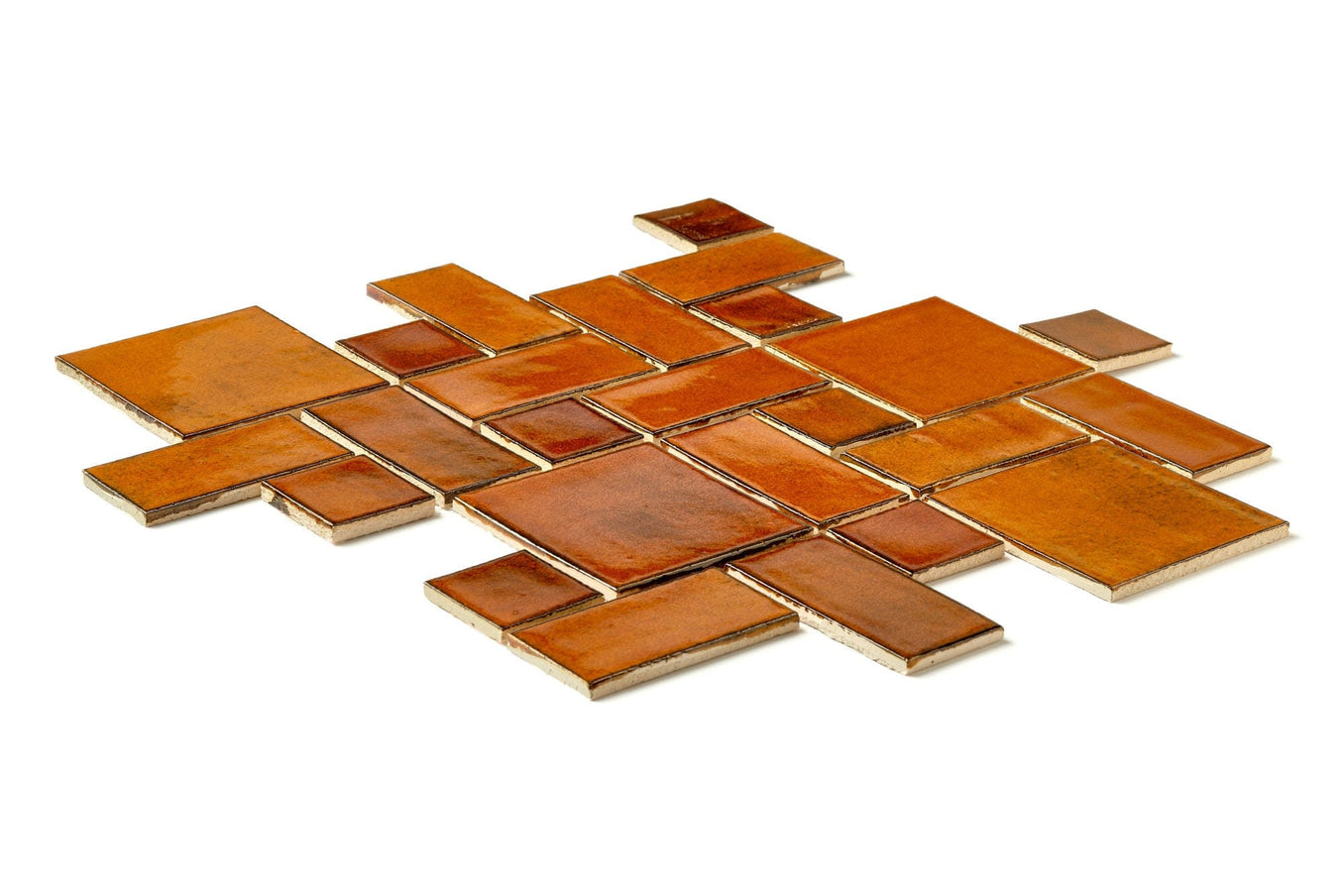 Large Craftsman Squares- Amber
