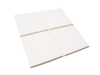 6"x6" Subway Tile - 11 Deco White