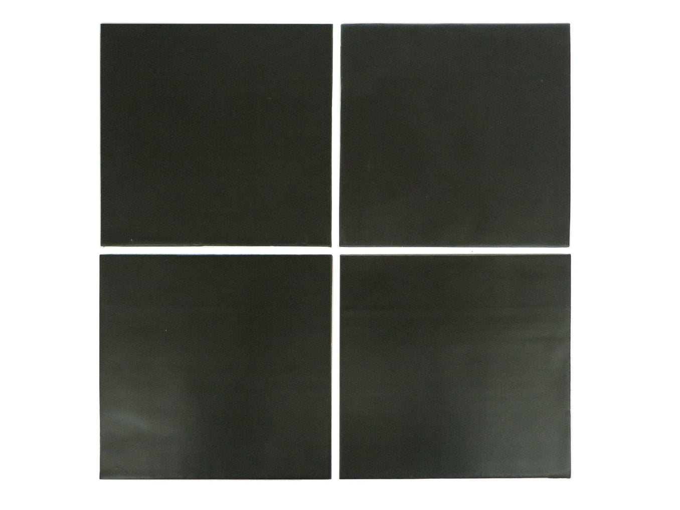 6x6 Subway Tile Satin Black