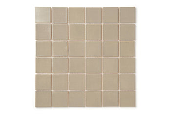 2"x2" Stacked Pattern - 815W Light Grey