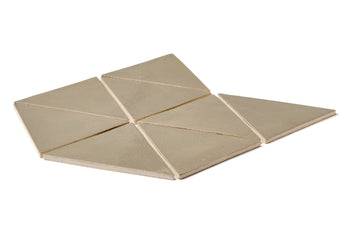 Large Triangle Tiles | Triangle Pattern Tiles | Mercury Mosaics