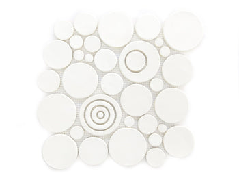 Bubbles Sheet - 11 Deco White