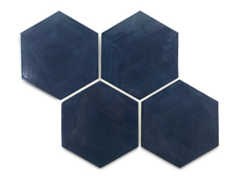 Geo-Hex Pattern - 61 Navy