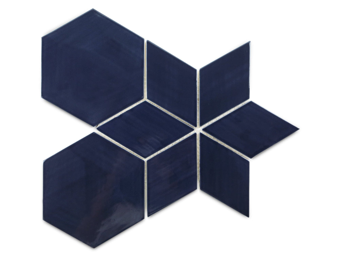 Geo-Star Pattern - 61 Navy