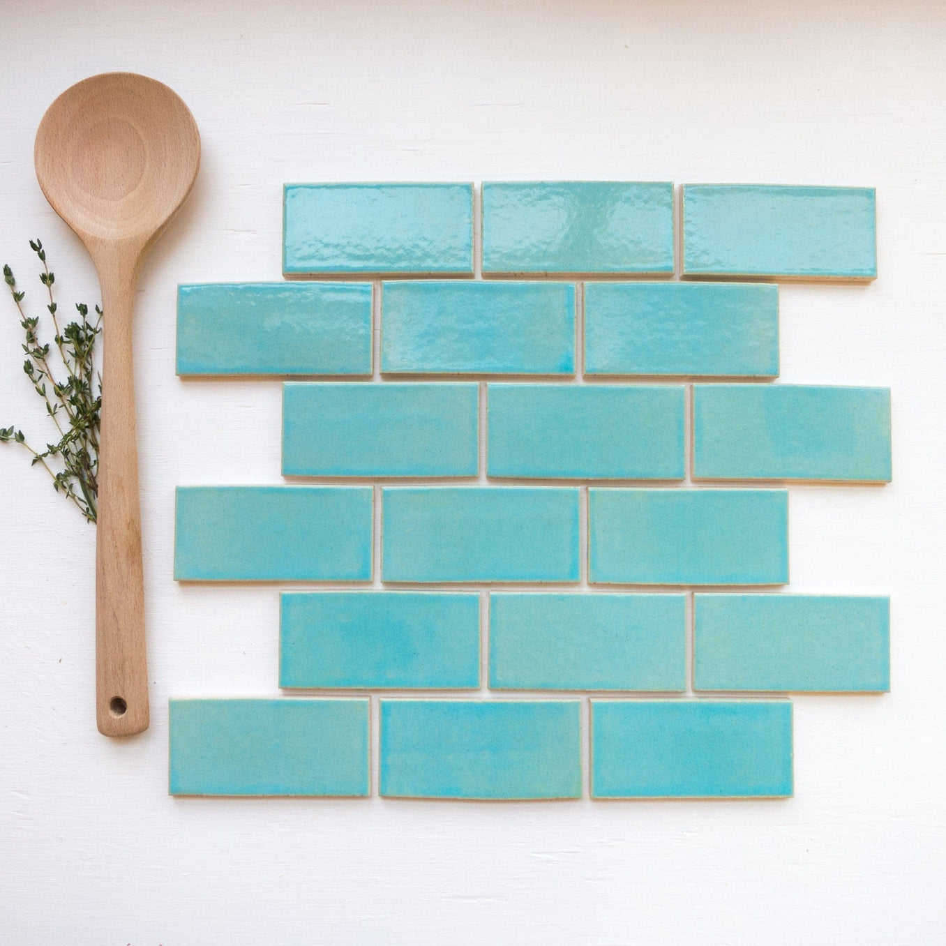 2x4 Subway Tile Blue Bell