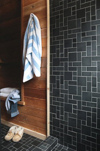 Large Craftsman Squares - 366 Satin Black