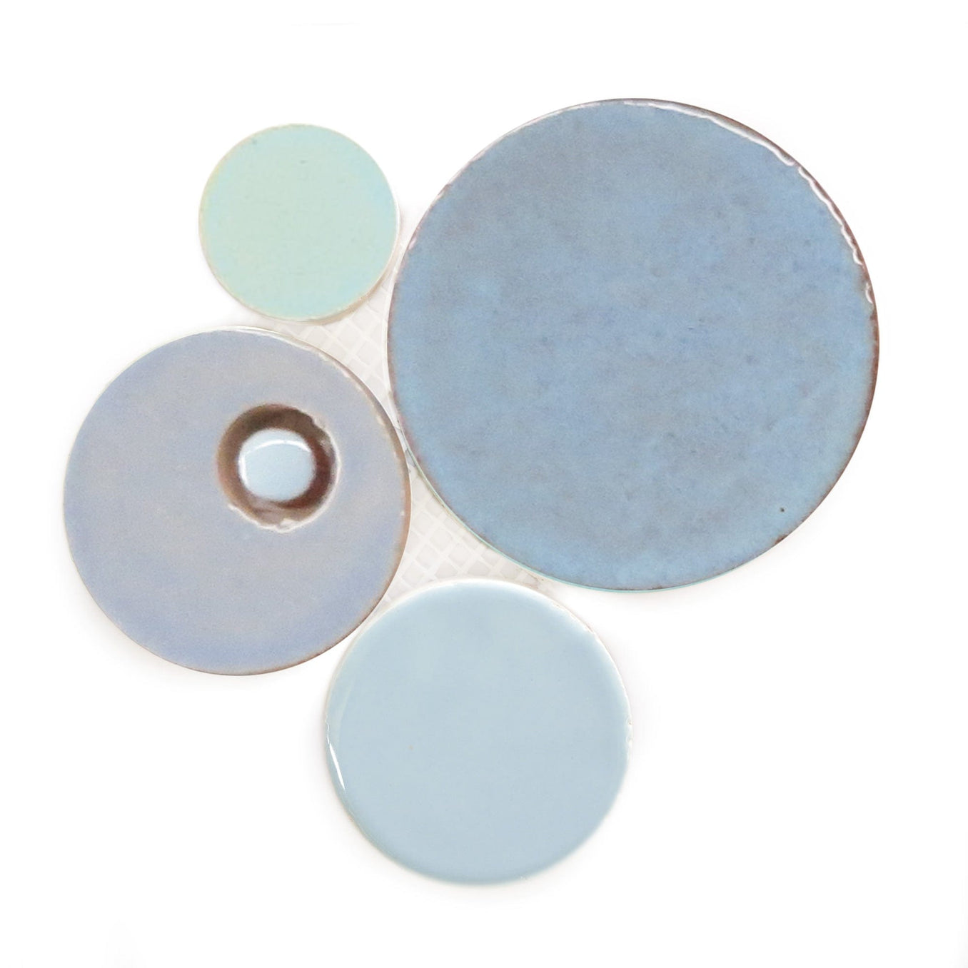 blue mosaic backsplash sample