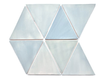 Large Triangles - 22E Blue Opal