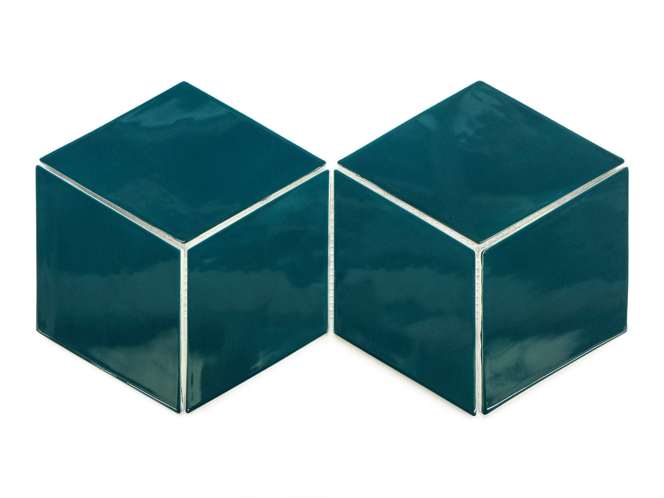 Large Diamonds- Teal