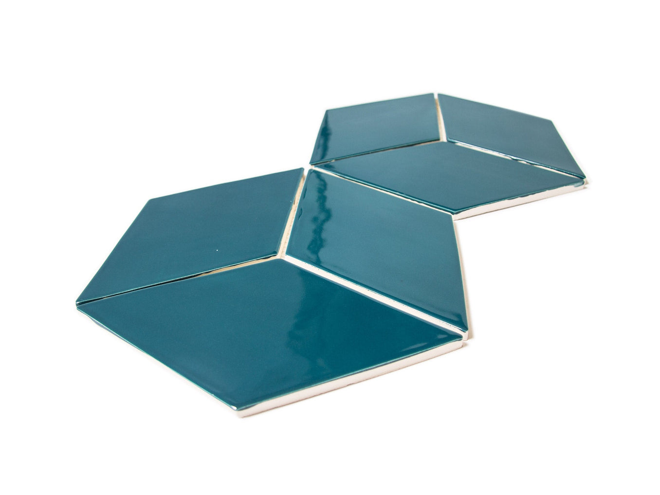 Large Diamonds- Teal