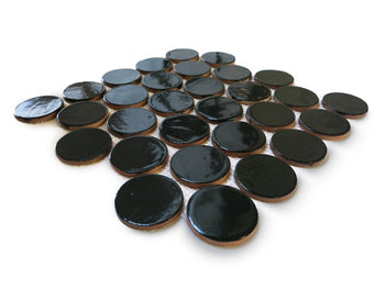 Large Penny Rounds - 613 Black