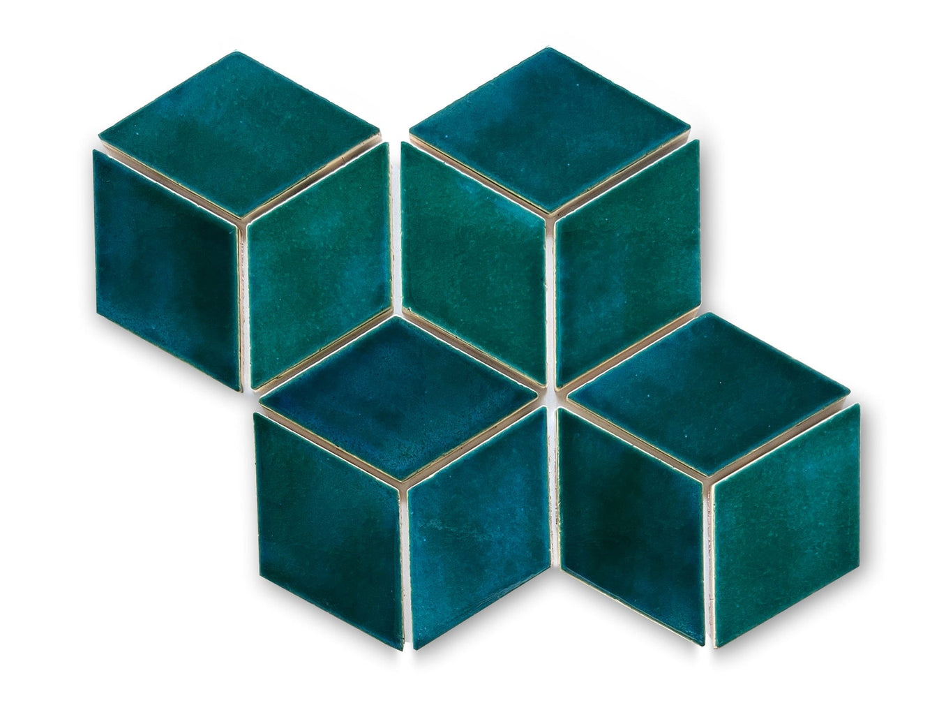 Turquoise Blue Medium Diamonds