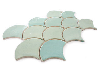 Medium Moroccan Fish Scales - 214 Coastal Breeze