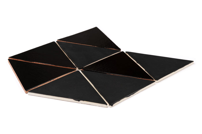 Large Triangle Tiles | Triangle Pattern Tiles | Mercury Mosaics