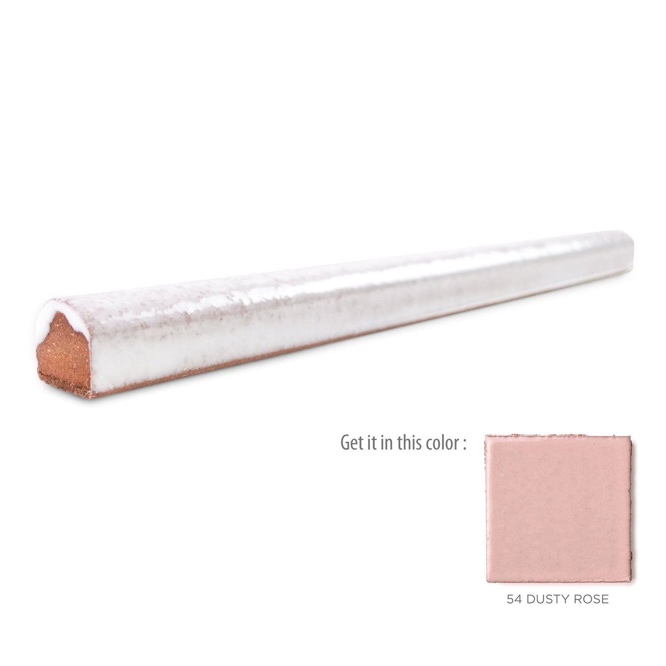 pencil liner tile 54 Dusty Rose