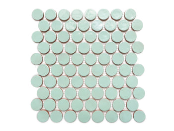 Small Penny Rounds - 32 Canton Jade