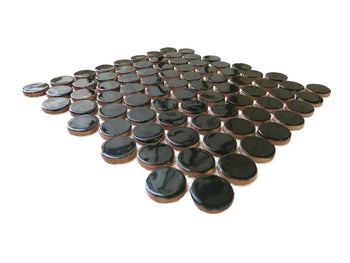 Small Penny Rounds - 613 Black