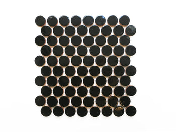 Small Penny Rounds - 613 Black