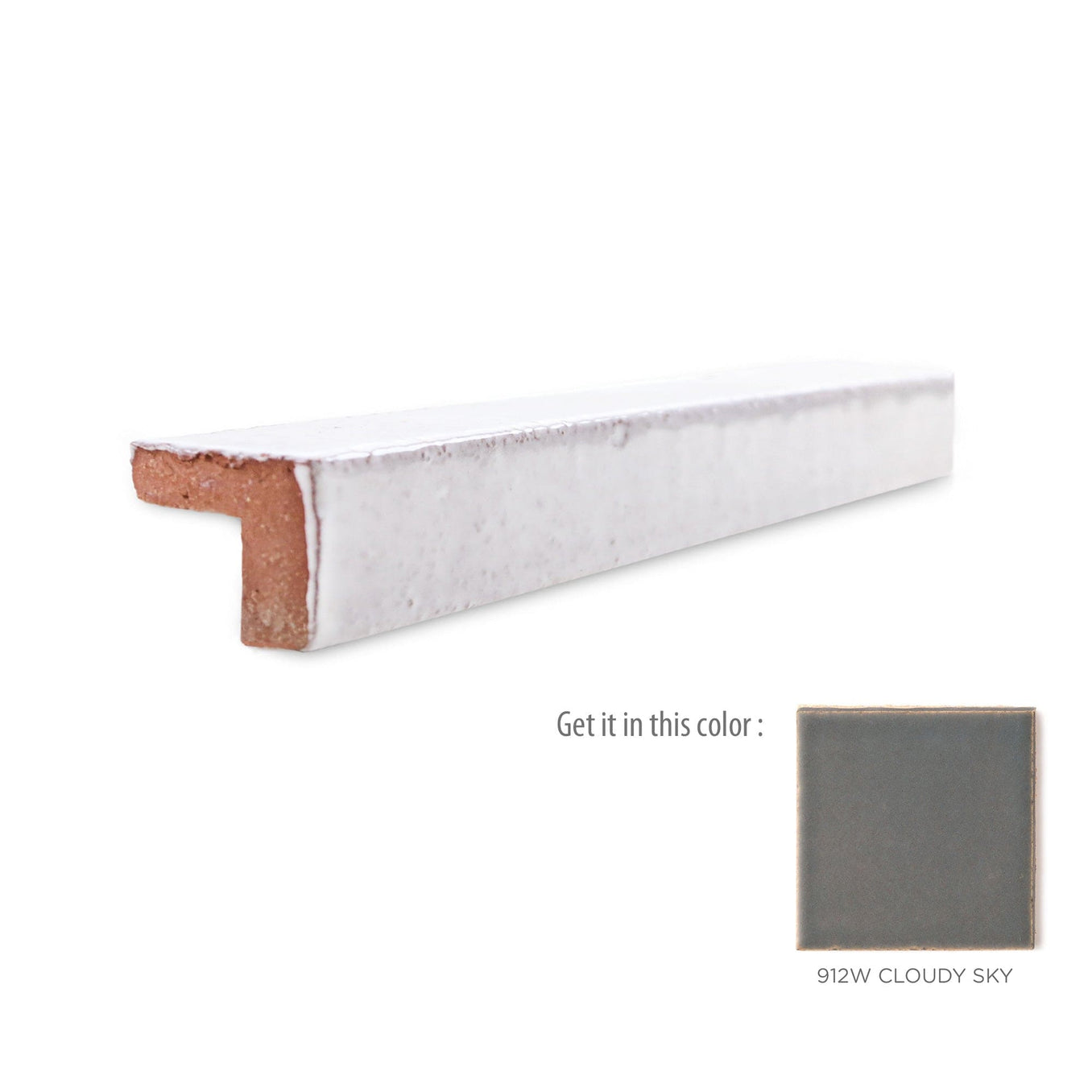 V Cap Trim Tile - 912W Cloudy Sky