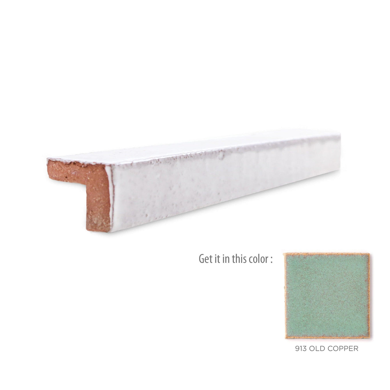 V Cap Trim Tile - 913 Old Copper