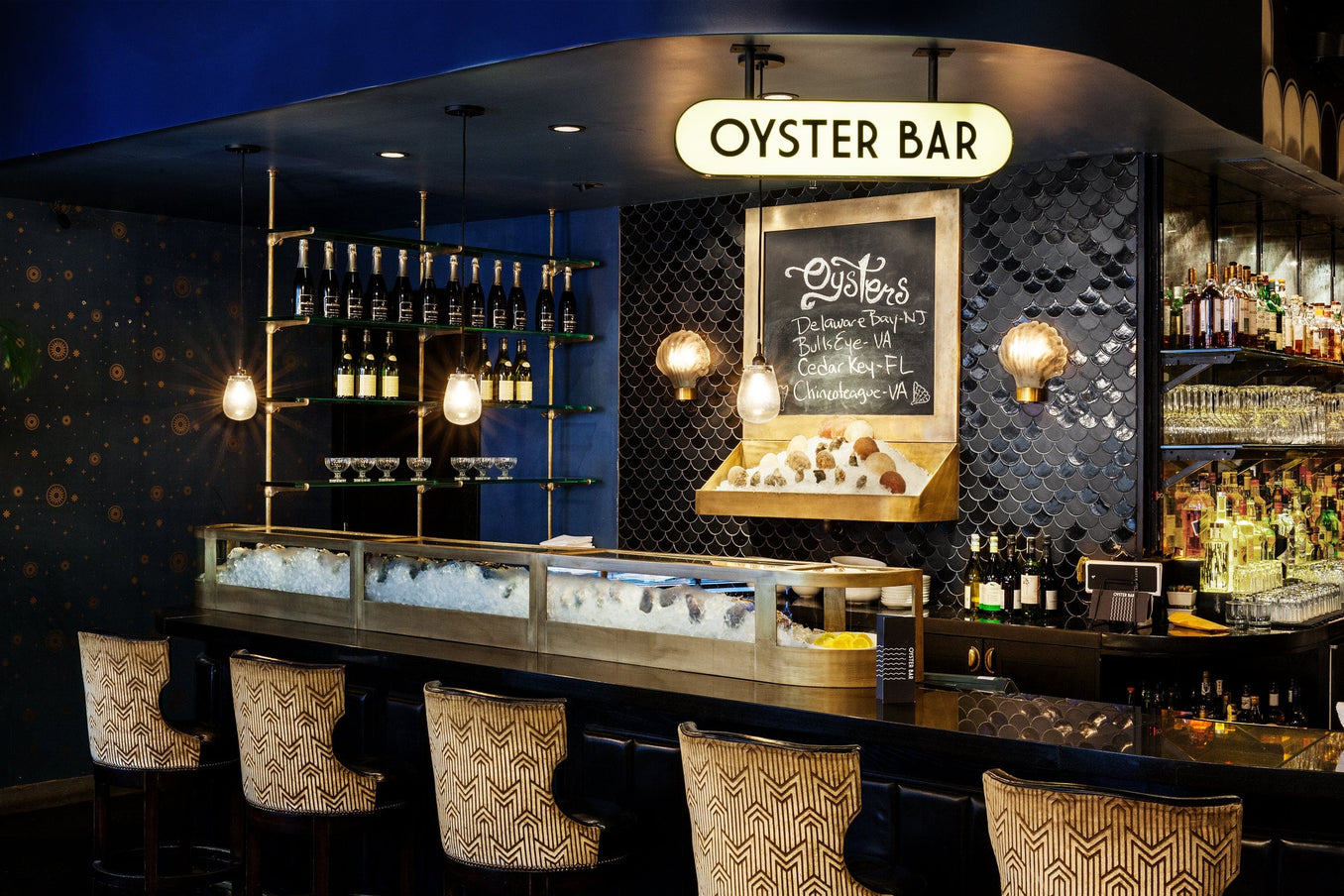 Medium Moroccan Fish Scales - Onyx Blend