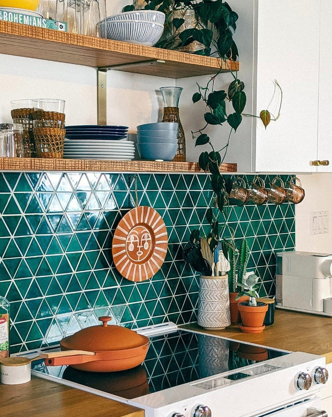 Small Triangles - 75 Emerald